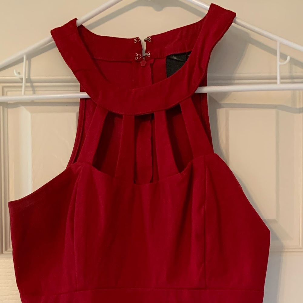 Dark Red cocktail dress